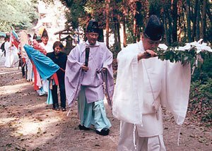 王子神幸祭の神幸行列